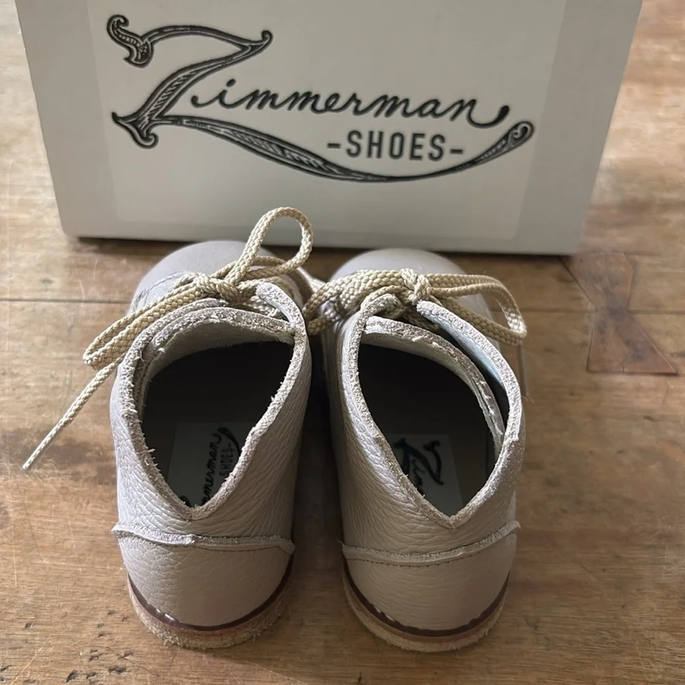 Zimmerman Milo Boot Sand Pebble Leather Sz 5 - Picture 5 of 6